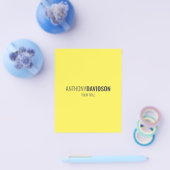Moderne, minimalistische legant professional flyer (Enkel)