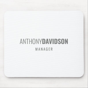 Moderne, minimalistische legant professional muismat