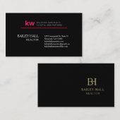 Moderne, minimalistische legant professional visitekaartje (Voorkant / Achterkant)