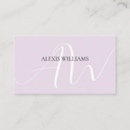 Moderne, minimalistische legant Script Professiona Visitekaartje