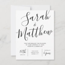 Moderne minimalistische legante kalligrafie