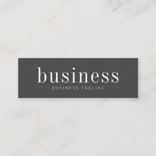 Moderne minimalistische legante Simple Chic Scan Q Mini Visitekaartje