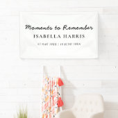 Moderne Minimalistische Levensviering Banner (Insitu)