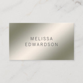 Moderne, minimalistische, lichtgevende, profession visitekaartje