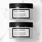 Moderne minimalistische lijst met aangepaste kleur etiket