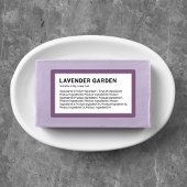 Moderne minimalistische lijst met aangepaste kleur labels