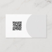 Moderne minimalistische Logo | Aangepaste pictogra Visitekaartje (Achterkant)