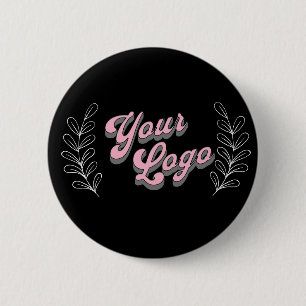 Moderne minimalistische Logo Ronde Button 5,7 Cm