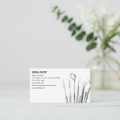 Moderne, minimalistische Logo Visitekaartje (Staand voorkant)