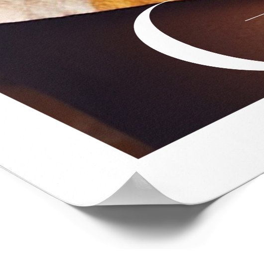 Moderne Minimalistische Magazine Cover | Verjaarda Poster (Hoek)