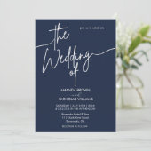 Moderne minimalistische marineverbinding kaart (Staand voorkant)