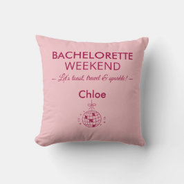 Moderne Minimalistische Meisjesuitje Weekend | Roz Kussen