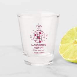 Moderne Minimalistische Meisjesuitje Weekend | Roz Shot Glas