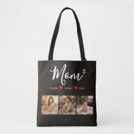 Moderne Minimalistische Moeder Aangepaste Foto & N Tote Bag