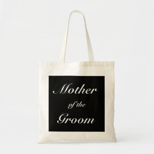 Moderne minimalistische moeder van het bruinbruid  tote bag