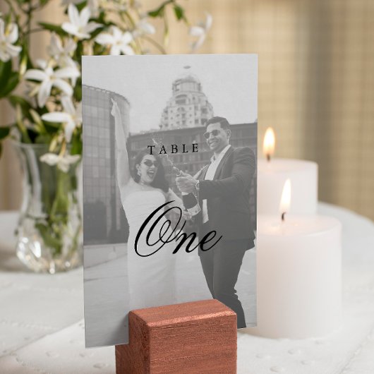 Moderne minimalistische monogram bruiloft kaart