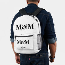 Moderne Minimalistische Monogram Luxe Elegant