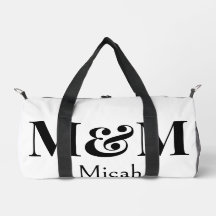 Moderne Minimalistische Monogram Luxe Elegante Tre