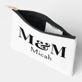 Moderne Minimalistische Monogram Moderne Luxe Eleg Etui (Open)