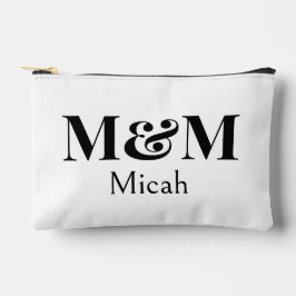 Moderne Minimalistische Monogram Moderne Luxe Eleg Etui