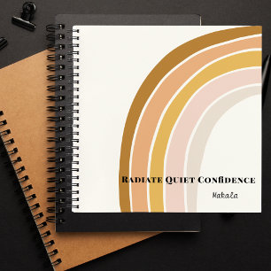 Moderne minimalistische Motivatie Boho-stijl Notitieboek