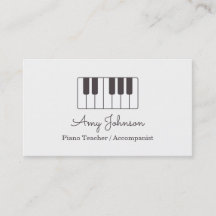 Moderne Minimalistische Muziek Pianoleraar