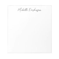 Moderne Minimalistische Naam Gepersonaliseerde Cal