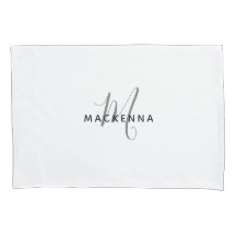 Moderne minimalistische naam van het witte-meisjes