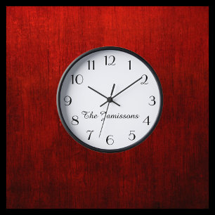 Moderne minimalistische, naam witte en zwarte wand