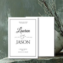 Moderne minimalistische namen kalligrafie zwart