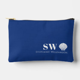 Moderne Minimalistische Nautilus Schelp Initialen  Etui