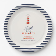 Moderne minimalistische nautische vuurtoren Baby s