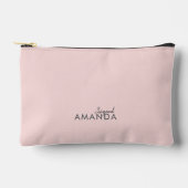 Moderne minimalistische Neutral Maid of Honor Etui (Voorkant)