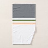 Moderne minimalistische nieuwe seizoensstrepen bad handdoek (Handdoek)