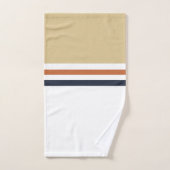 Moderne minimalistische nieuwe seizoensstrepen bad handdoek (Handdoek)