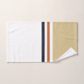 Moderne minimalistische nieuwe seizoensstrepen bad handdoek (Handdoek)