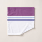 Moderne minimalistische nieuwe seizoensstrepen bad handdoek (Wasdoekje)