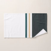 Moderne minimalistische nieuwe seizoensstrepen bad handdoek (Handdoek)