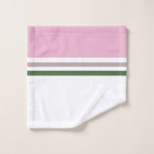 Moderne minimalistische nieuwe seizoensstrepen bad handdoek (Wasdoekje)