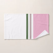 Moderne minimalistische nieuwe seizoensstrepen bad handdoek (Handdoek)