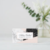 moderne , minimalistische , onbeschaamde professio visitekaartje (Staand voorkant)