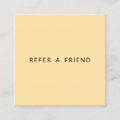 Moderne minimalistische onroerend goed verwijzing  (Voorkant)