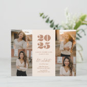 Moderne Minimalistische Opzwevende Gradiënt | Capp Kaart (Staand voorkant)