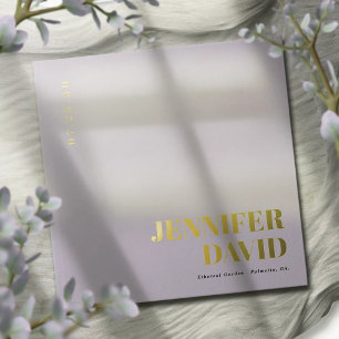 Moderne minimalistische paar namen eenvoudige brui gastenboek