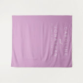 Moderne minimalistische Paarse achtergrond voor aa Wandkleed (Voorkant (horizontaal))