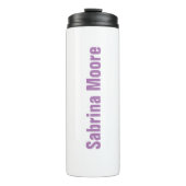 Moderne minimalistische Plain Professional Thermosbeker (Voorkant)