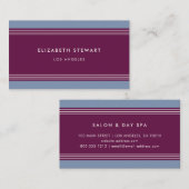 Moderne, minimalistische Professional Fuchsia en B Visitekaartje (Voorkant / Achterkant)