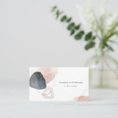 Moderne minimalistische professional visitekaartje (Staand voorkant)