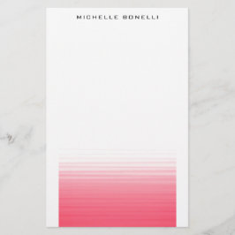 Moderne Minimalistische Professionele Eenvoudige Briefpapier