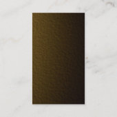 Moderne, minimalistische, professionele Goldie ach Visitekaartje (Achterkant)